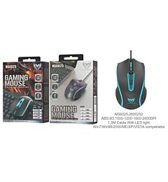 ONEPLUS NG6025 MOUSE OTTICO GAMING CON CAVO 1.5M BLUOne Plus