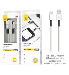 ONEPLUS NB1258 CAVO DATI USB Type-C 2.4A GRIGIO