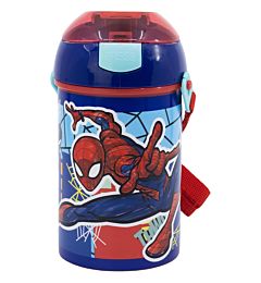 BORRAC,C/TRACOLLA 450ML SPIDERMANStor