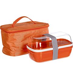 LUNCH BOX CON BORSA TERMICA - ARANCIONE