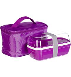 LUNCH BOX CON BORSA TERMICA - VIOLA