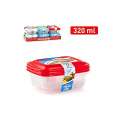 SET 2 CONTENITORI 320 MLPlastic Forte
