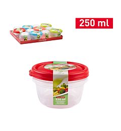 SET 2 CONTENITORI TONDI 250 MLPlastic Forte