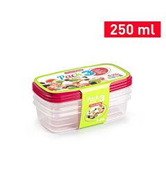 PACK 3 CONTENITORI 0,25 LPlastic Forte
