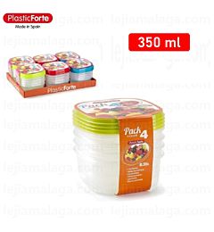 PACK 4 CONTENITORI  0,35 L