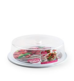 PORTA TORTA BAKER S 32CM BIANCO