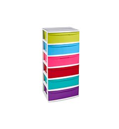 CASSETTIERA NILO 6 CASSETTI - COLOR