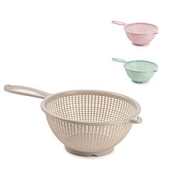 SCOLAPASTA CON MANICO 24 CM SURT VRM