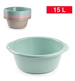Bacinella Tonda 15L - MacaronsPlastic Forte