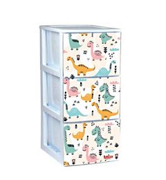 CASSETTIERA DECO 3 CASSETTI - DINOPlastic Forte