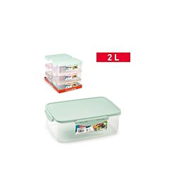 CONTENITORE CLICK RETTANGOLARE 2 L SURT VRMPlastic Forte