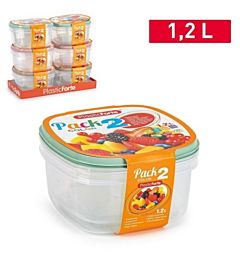 PACK 2 CONTENITORI  1,2 L SURT VRMPlastic Forte