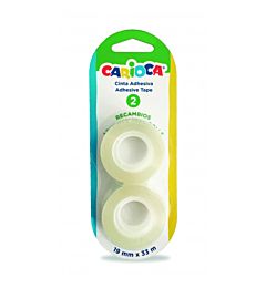 CARIOCA NASTRO ADESIVO 19MMx33M - 2PZ