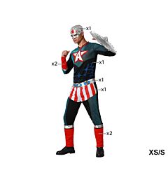 Atosa - Costume Eroe Comic - XS/S