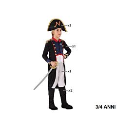 Atosa - Costume Napoleone - 3/4 AnniAtosa