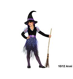 Atosa - Costume Streghetta Viola - 10/12 AnniAtosa