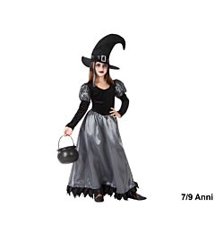 Atosa - Costume Strega Nero - 7/9 AnniAtosa