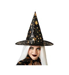 Atosa - Cappello Strega con Stelle - NeroAtosa