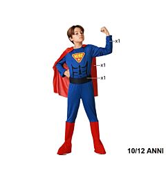 Atosa - Costume Superman - 10/12 Anni