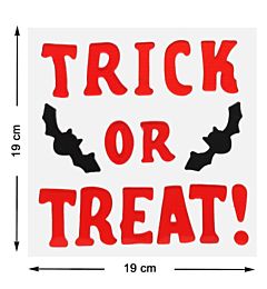 Atosa - Decorazione - Trick or Treat RossoAtosa