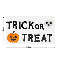Atosa - Decorazione - Trick or Treat Nero