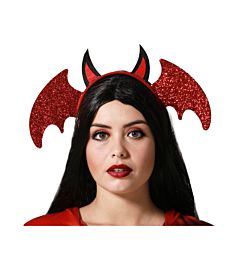 Atosa - Cerchietto Diavoletta Rossa