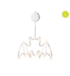 Atosa - Decorazione Pipistrello con Luce - 30x20cm