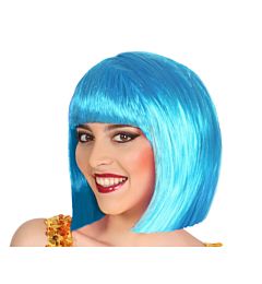 Atosa - Parrucca Liscia Corta con Frangia - BluAtosa