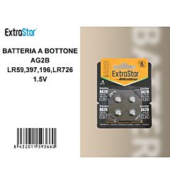 ExtraStar Batteria a Bottone AG2B 1.5V - 4pzExtrastar