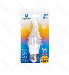 LAMPADINA LED A FIAMMA CL37 E27 3W - LUCE CALDA 255LMAigostar