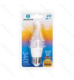 LAMPADINA LED A FIAMMA CL37 E27 4W - LUCE CALDA 340LMAigostar