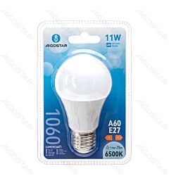 LAMPADINA LED A60 E27 11W - LUCE FREDDA - 1060LMAigostar