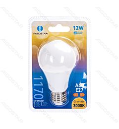 LAMPADINA LED A60 E27 12W - LUCE CALDA - 1170LMAigostar