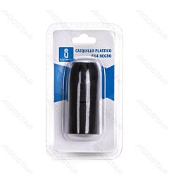 PORTALAMPADA E14 IN PLASTICA - NEROAigostar
