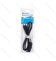 INTERRUTTORE CON CAVO - NERO - 1,5M
