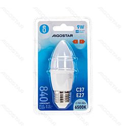 LAMPADINA LED C37 E27 9W - LUCE FREDDA - 840LM