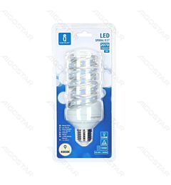 LAMPADINA LED A SPIRALE E27 20W - LUCE NEUTRA - 2070LM