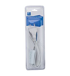 INTERRUTTORE CON CAVO - BIANCO - 1,5MAigostar