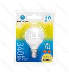 MINI GLOBO LED G45 E14 4W - LUCE NEUTRA - 340LM