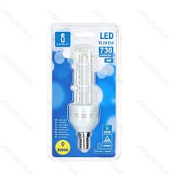 LAMPADINA LED-2U E14 8W - LUCE CALDA - 730LMAigostar