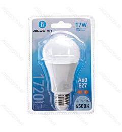 LAMPADINA LED A60 E27 17W - LUCE FREDDA - 1720LMAigostar