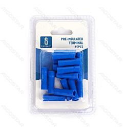 TERMINALI PREISOLATI BV5.5 - BLU - 15PZ