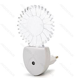 LUCE NOTTURNA CON SENSORE - GIRASOLE - RGB