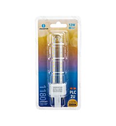 LAMPADINA LED-2U PLC 12W - LUCE CALDA - 1180LM