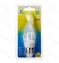 LAMPADINA LED A FIAMMA CL37 E14 4W - LUCE NEUTRA - 340LMAigostar