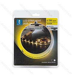 STRISCIA LED CON INTERRUTTORE - LUCE CALDA - 3M