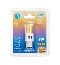 LAMPADINA LED G9 3.3W - LUCE CALDA - 370LMAigostar