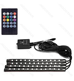 STRISCIA LED PER AUTO - LUCE RGB