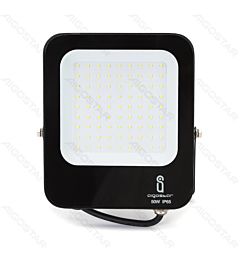 FLOOD LIGHT LED NERO 50W - LUCE FREDDA - 4700LM