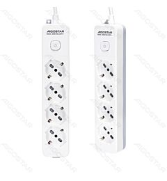 MULTIPRESA A 4 VIE CON INTERRUTTORE 16A - 1,5MAigostar